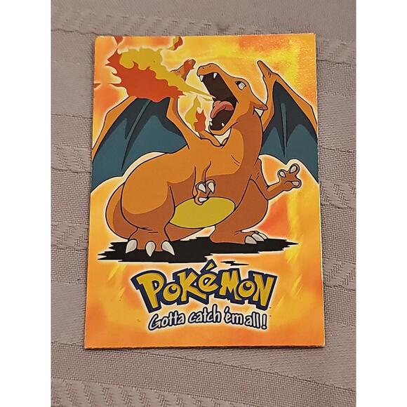 Pokemon Card - Charizard #06 Smooth Holo Foil E6 of 12 Topps Movie Edition 1999 - Picture 1 of 2